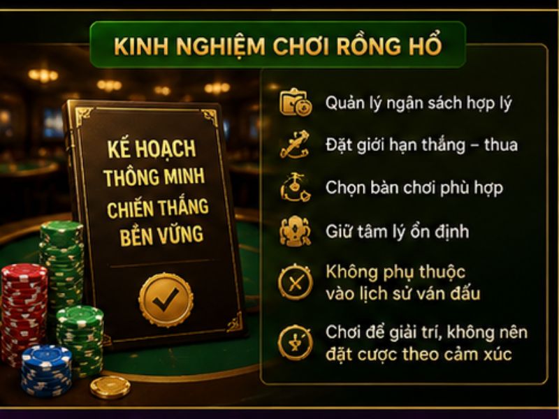 Kinh Nghiệm Chơi Rồng Hổ