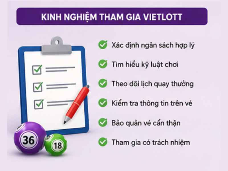 Kinh Nghiệm Tham Gia Vietlott