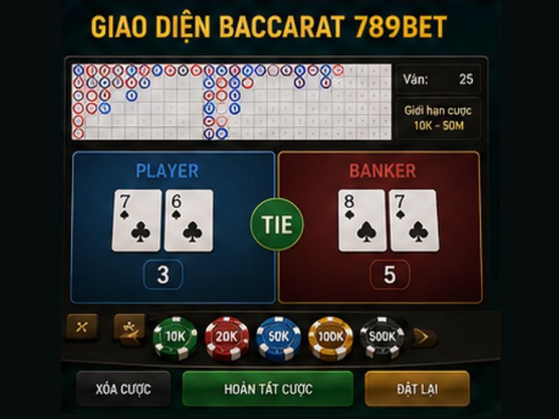 Baccarat Online 789BET Có Những Đặc Điểm Gì