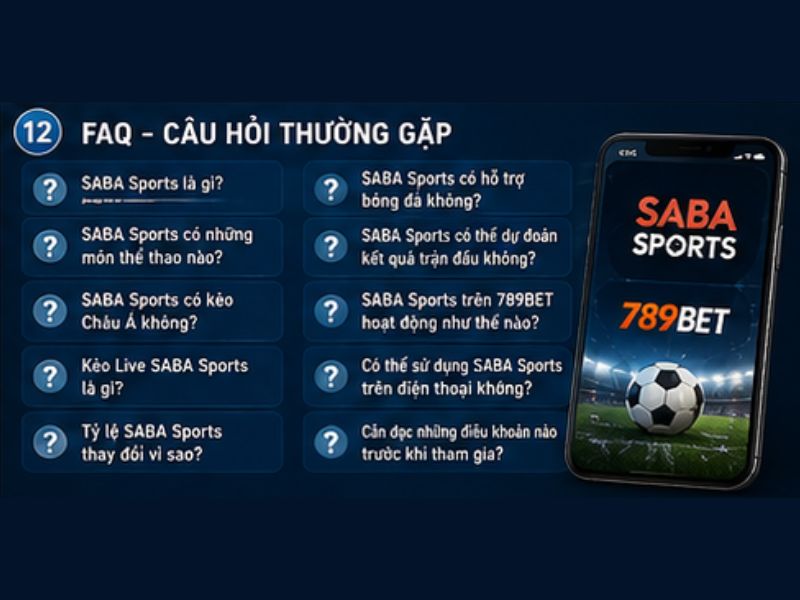 Câu Hỏi Thường Gặp Về SABA Sports 789BET